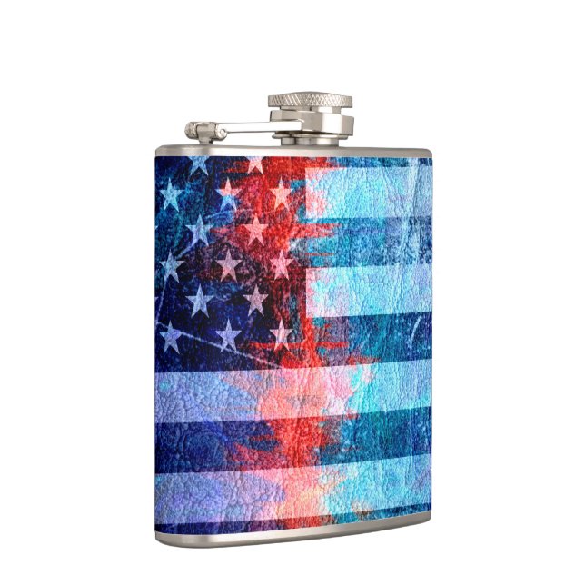 Cantil American Flag Grunge Art nº 6 (Direita)