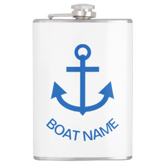Cantil Anchor Blue Personalizou o nome do seu barco
