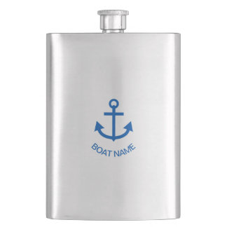 Cantil Anchor Blue Personalizou o nome do seu barco