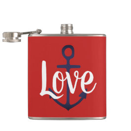 Cantil ANCHOR náutico + script LOVE |