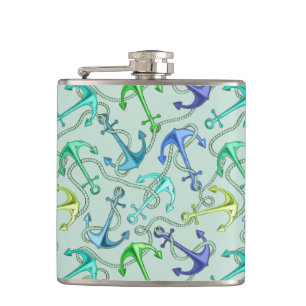 Cantil Âncoras Marítimas E Padrão De Corda