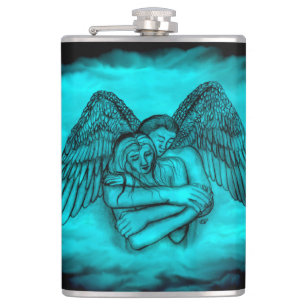 Cantil Angel Eros in Love, design preto e verde