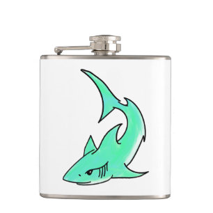 Cantil animação com sorriso de marta azul-verde-marinheir