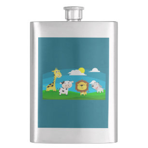 Cantil Animais de desenho animado    