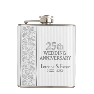 Cantil Aniversário de Casamento do 25 da Elegância Floral