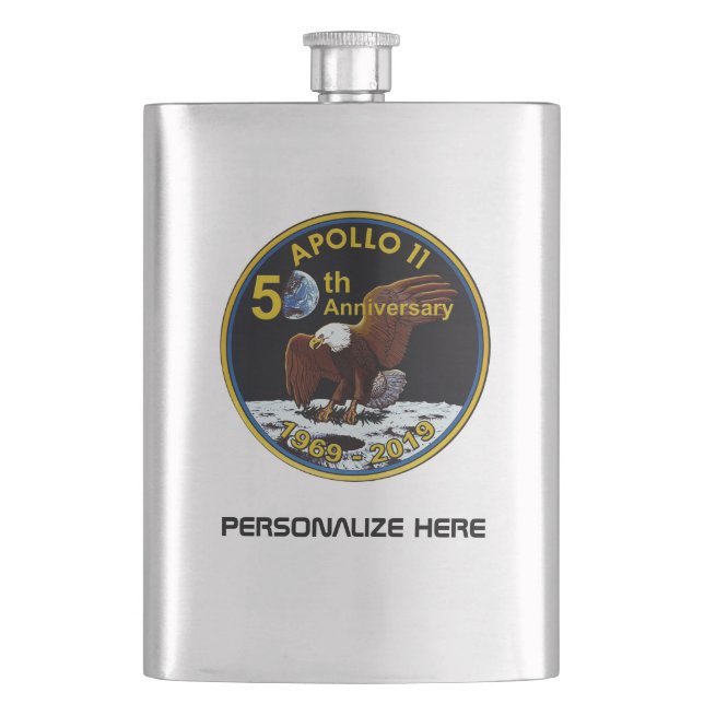 Cantil Aniversário personalizado de Apollo 11 50th (Frente)