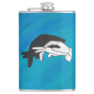 Cantil Anteater da sombra no azul