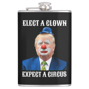 Cantil Anti-Trump Eleja um Palhaço Espere um Circo Divert