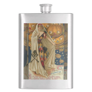 Cantil Antiquado Halloween Jack O Lanterna