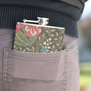 Cantil Antiquado Toile de Jouy 1800s Floral Branches