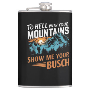 Cantil ao Inferno com suas Montanhas Mostre-me seu Busch