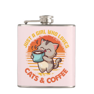 Cantil Apenas Uma Menina Que Ama Cats E Café