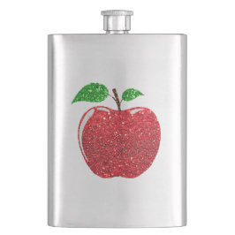 Cantil Apple Faux Red Glitter