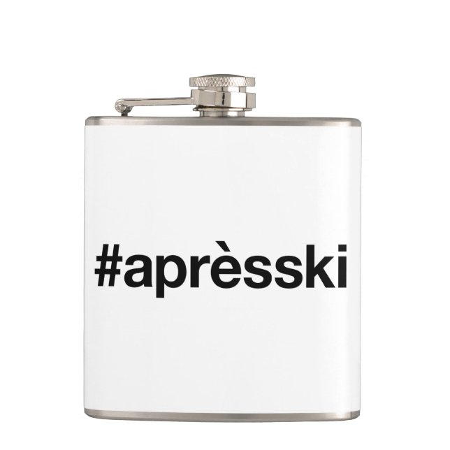 Cantil APRES SKI Hashtag (Frente)