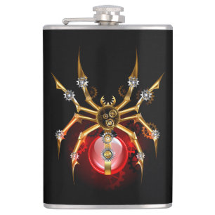 Cantil Aranha steampunk em preto