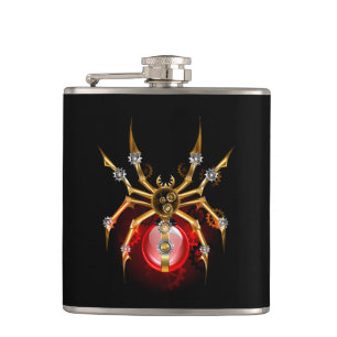 Cantil Aranha steampunk em preto
