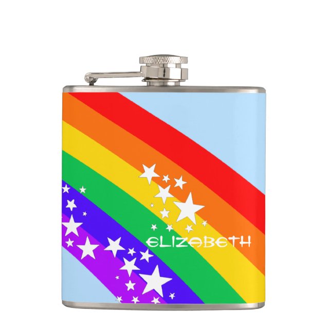 Cantil Arco-íris e Estrela-Personalizado (Frente)