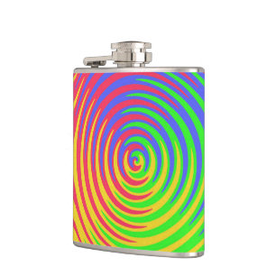 Cantil Arco-Íris Spiral Flask