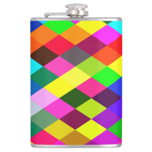 Cantil Argyle Rainbow Pixel Flask
