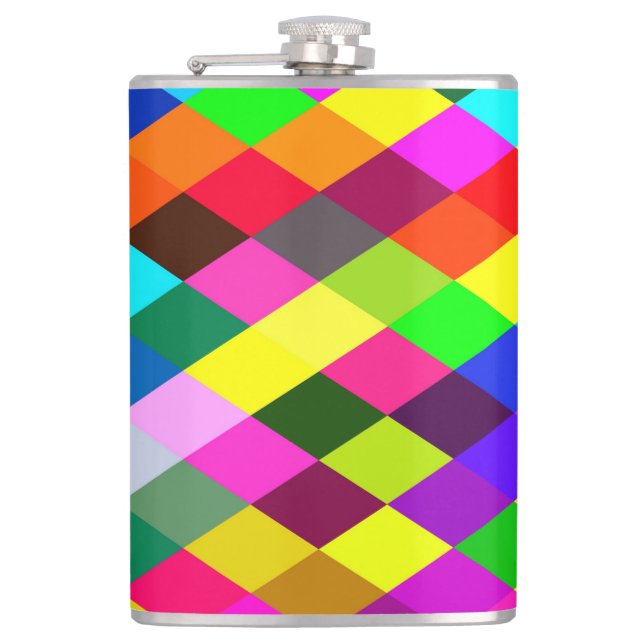 Cantil Argyle Rainbow Pixel Flask (Frente)