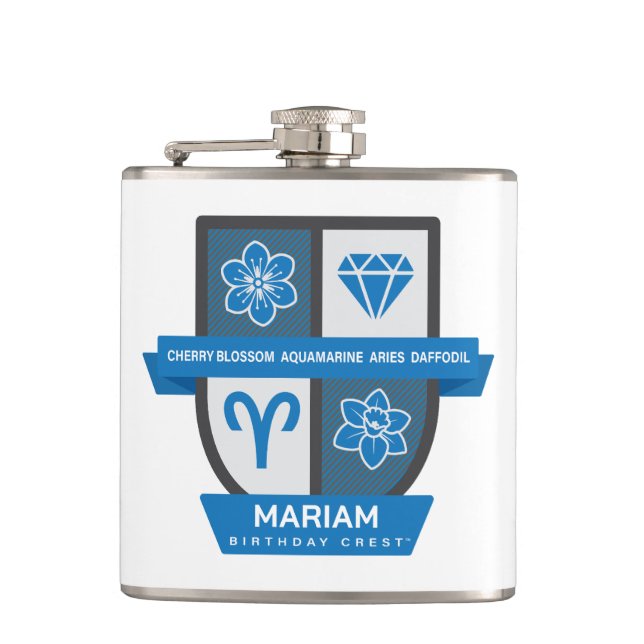 Cantil Aries Birthday Crest™ for March 21-31 (Frente)