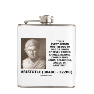 Cantil Aristotle cada ação uma de citações de sete ca