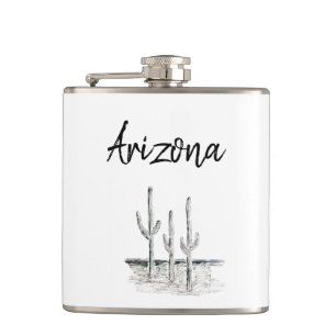 Cantil Arizona Negra  do Sudoeste do Deserto do Cactus