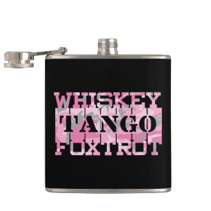 Cantil Armário Whiskey Tango Foxtrot Pink Camo
