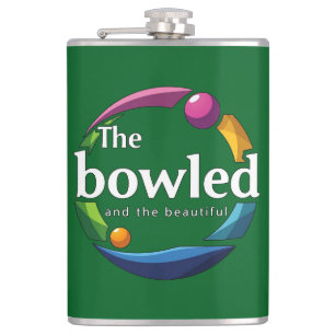 Cantil "Art in Motion: Circular Lawn Bowls Logo Bolsa,