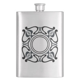 Cantil Art Nouveau Flask