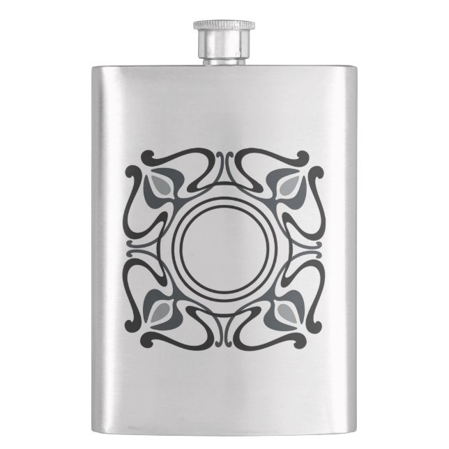 Cantil Art Nouveau Flask (Frente)