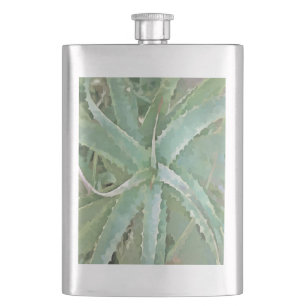 Cantil Arte acrílica incrível Aloe Vera