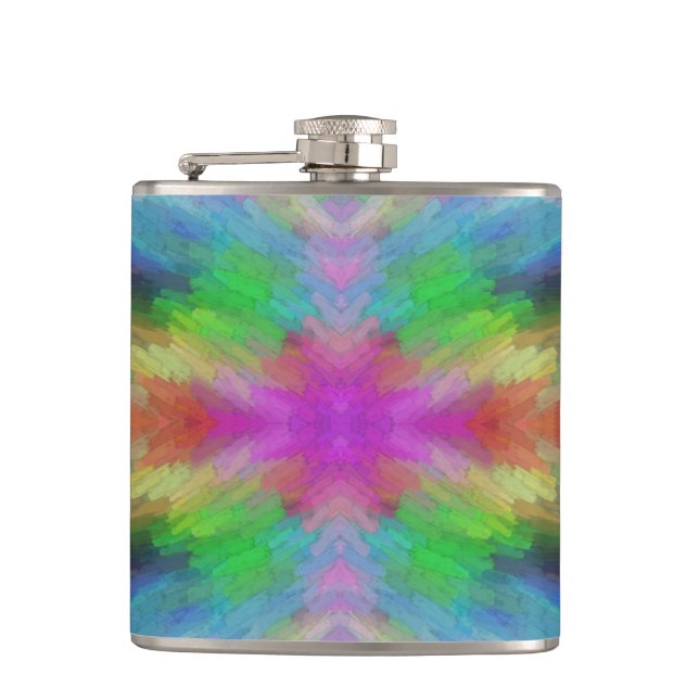 Cantil Arte Colorida no Estilo Tie Dye (Frente)