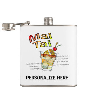 CANTIL ARTE DA RECEITA DO COCKTAIL DO MAI TAI