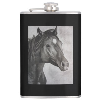 Cantil Arte Desenhada à Mão do Cavalo