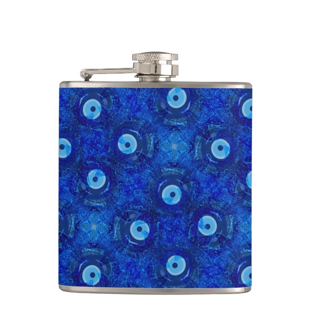 Cantil Arte digital legal e moderna do padrão de mau azul (Frente)