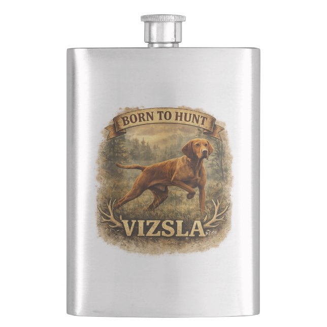 Cantil Arte do Vizsla Húngaro    (Frente)
