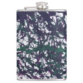 Cantil Arte em Mármore Roxo, Verde e Rosa
