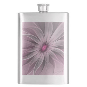 Cantil Arte Fractal Floral de Ameixa Abstrata Flor Fantas