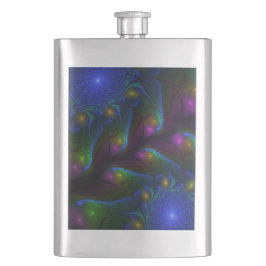 Cantil Arte Fractal Trippy Moderna Abstrata Luminosa Colo