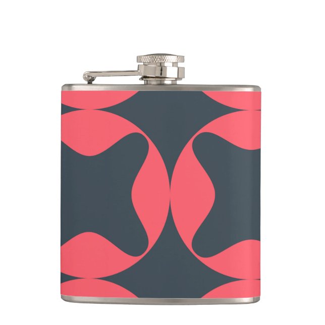 Cantil Arte geométrica vibrante, viva, simples e abstrato (Frente)