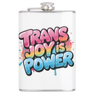 Cantil Arte Orgulho Poder Trans Alegria Citação Design