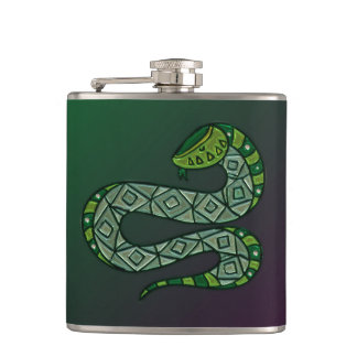 Cantil Arte Tribal de Cobra Legal Metalizada