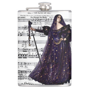 Cantil Arte Vintage Ópera Gótica Rainha da Noite