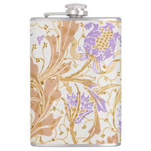 Cantil Artes e Ofícios de Walter Crane Arte Floral Roxo