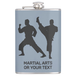 Cantil Artes Marciais Nome Personalizado, Texto e Cor