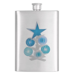 Cantil Árvore de Natal azul