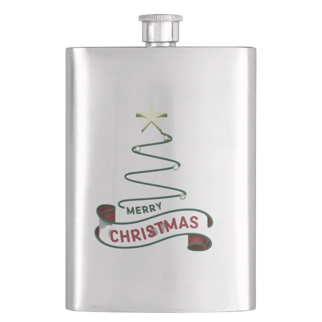 Cantil Árvore de Natal Magra com Design de Estrela (Frente)