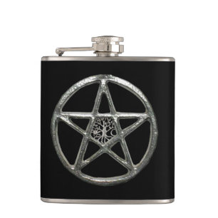 Cantil Árvore do Pentacle da garrafa da vida