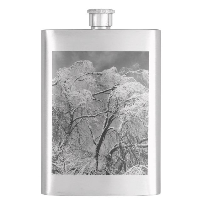 Cantil árvores vestem inverno (Frente)